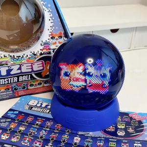 비티지 햄스터 볼 전자 애완동물 인터랙티브 게임기 가상 요정 먹이주기 장난감 인터랙티브 장난감 어린이 생일 선물 장난감