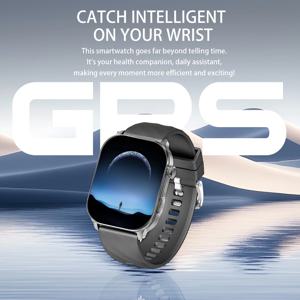 여성을 위한 새로운 GPS 스마트 시계, 맞춤형 다이얼, IP68 방수, 블루투스 통화, 남성을 위한 패셔너블한 시계, 크리스마스 선물
