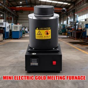 미니 전기 금 용해로 디지털 용해기 고온 자동 금 주조로 (보석 제작용)