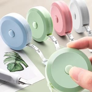 부드러운 줄자 미니 줄자 플라스틱 자 롤 테이프 정확한 측정 DIY 보석 제작 액세서리 레진 공예 도구