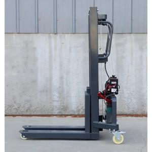 【베스트셀러】소형 전동 지게차 휴대용 상하차 트럭 창고 리프팅 스태커