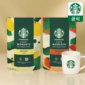 [공식] 스타벅스 프리미엄 카페모먼트 파우치 100g (브라이트/스무스)