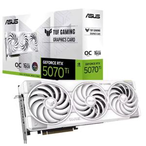 새 상품인 게이밍 지포스 RTX ™   5070 Ti 16GB GDDR7 화이트 OC 에디션 게이밍 그래픽 카드 (PCIe) ®   5.0, HDMI ® /DP 2.1, 3.125슬롯
