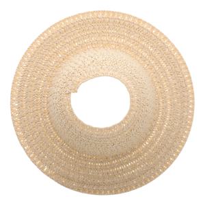 미니어처 밀짚모자 13cm 수제 속이 빈 디자인 인형의 집 장식 액세서리 햇빛 가리개 드레스