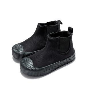 어린이 하이탑 캔버스 신발, 아기 귀여운 쿠키 부츠, 여아 패션 레오파드 프린트 짧은 부츠, 남아 따뜻한 육군 녹색 면화 신발