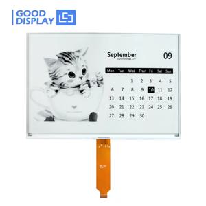 흑백 13.3인치 종이같은 A4 최대형 E 잉크 디스플레이 SPI 전자종이 960x680 해상도, 0.4초 부분 새로고침 지원, GDEM133T9