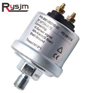 AD 0 ~ 10 Bar 엔진 오일 압력 센서 10mm, 자동차 보트 오일 압력 게이지 송신기 M10 & NPT-1/8에 적합한 측정 범위 포함
