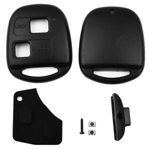 원격 자동차 키 케이스 2 버튼 패드 마이크로 스위치 Anti Scratch Shell For Toyota For Yaris Estima Pixis For RAV4 For Corolla