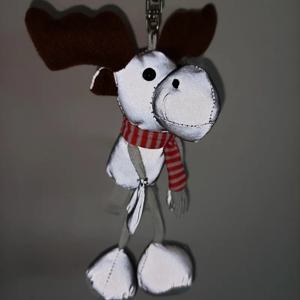 어린이 배낭 반사 펜던트 경고 가방, 반사판 키체인 인형, 교통 안전 표지판