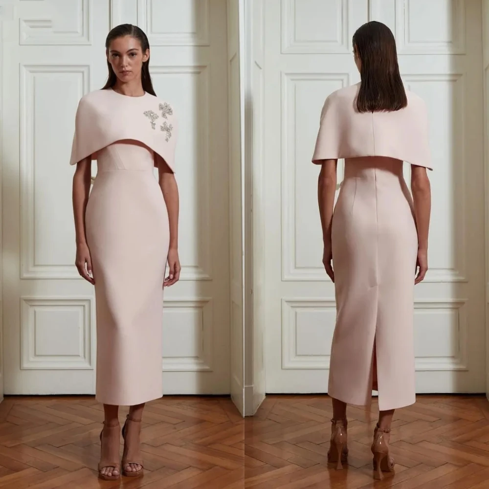 Jiayigong 클래식 모던 스타일 포멀 이브닝 오넥 A라인 비즈, 맞춤형 맞춤형 행사 드레스