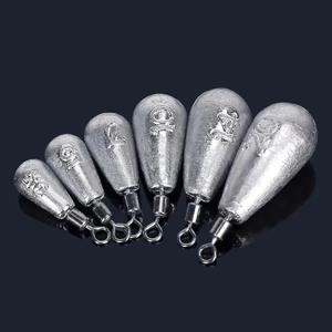 10 개/몫 낚시 무게 싱커 3.5g 5g 7g 10g 14g 20g 워터 드롭 무게 낚시 태클 액세서리
