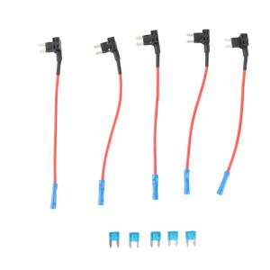 자동차 마이크로 미니, 미니, 표준 유형, 추가 회로 어댑터 및 퓨즈 키트 탭, 자동 15A 퓨즈 거치대