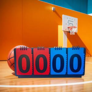 농구 축구 배구 테니스 스포츠를 위한 스코어보드 점수 플리퍼 수동 점수 플립 카드