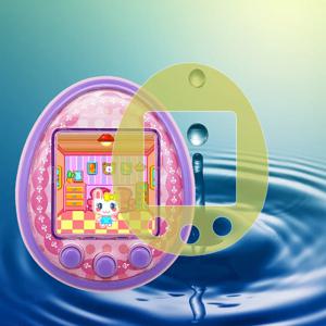 전자 가상 디지털 애완 동물 게임기 보호 필름, 골드 TPU 보호 소프트 필름, 다마고치스 픽스, 회의, 과자용, 5 개