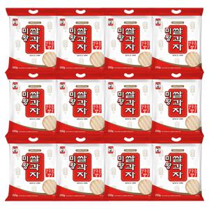 미왕 쌀과자 갓구운맛 250g x 12개 한박스