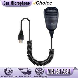 자동차 휴대용 마이크 MH-31A8J 마이크, FT-817ND FT-857D FT-897D FT-450D FT-900/AT FT-818 FT-891 워키토키 MH-31