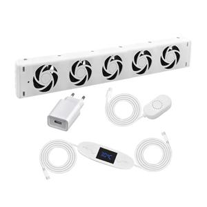 아파트 난방 벽난로 냉각 선풍기, 자동 선풍기 히터, 자동 온도조절기, 쉬운 설치, 에너지 절약, 무동력 선풍기