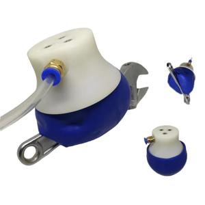 로봇 암 부품용 공압 컨트롤러가 있는 다기능 유연한 로봇 클로, 로봇 그리퍼 핸드 매니퓰레이터 클로, 300g 하중