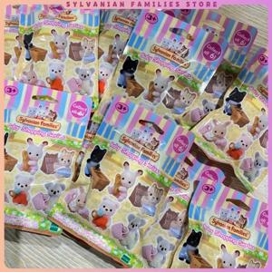 Sylvanian Families Ternurines 소녀 장난감 소녀 피규어 어린이 장난감 Calico Critters 애니메이션 귀여운 아기 쇼핑 축제 블라인드 가방