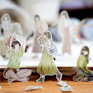 Yofun 7x200cm 레저 생활 소녀 Washi 테이프 플래너 카드 만들기 DIY Scrapbooking 콜라주 정크 저널 장식 스티커