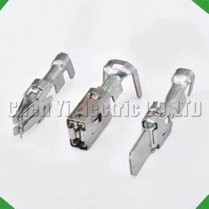 20 Pcs 6.3mm 남성 또는 여성 와이어 압착 핀 927837 -1 1- 968050 -1 1241414 -1 외장 자동차 커넥터 와이어 하네스 플러그