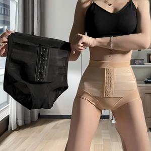 엉덩이 리프트 배꼽 팬티 여성 셰이퍼 벨트 팬티 항균 가랑이 높은 허리 배꼽 코르셋 배꼽 모양 허리 바디 반바지