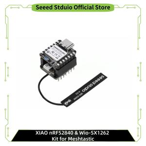 메쉬타스틱용 XIAO nRF52840 & Wio-SX1262 키트, 868MHz, 915MHz, LoRa 862-930MHz, 마이크로컨트롤러 블루투스, 통합 안테나