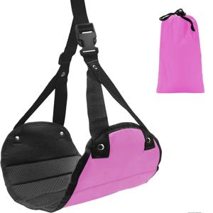 휴대용 발 매트 - 조절 가능한 스트랩 사무실 휴식 발 매트 발 해먹 발 매트 게으른 남자 마법 여행 마법 여행 비행기