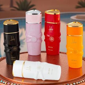 아랍어 남여 향수 Latf 오 드 향수 스프레이 꽃 과일 노트 여성 향수 매운 오리엔탈 Gourmand 향기 머스크 바디 미스트