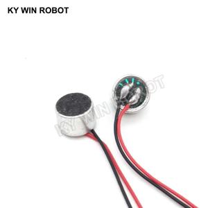 10 개/몫 9x7mm 9767 마이크 캡슐 일렉트릿 콘덴서 마이크 와이어 길이 9.5CM