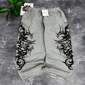 미국 패션 스트라이프 운동복 남성 여성 느슨한 트렌드 바지 레트로 캐주얼 편안한 내구성 훈련 야외 러닝 바지