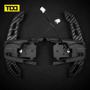 폭스바겐 GTI 골프 7 골프 R MK7/7.5 VW 시로코 아르테온용 TDD 카본 파이버 마그네틱 패들 시프터 연장