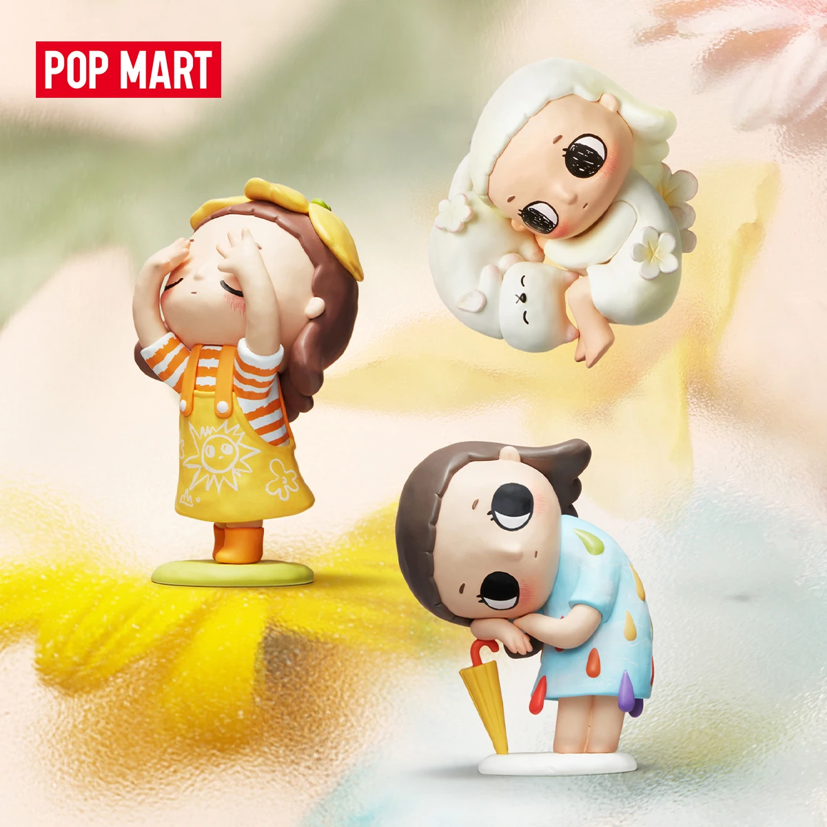 POP MART Nyota 나는 시즌 시리즈 피규어 1PC/12PCS 블라인드 박스 POPMART