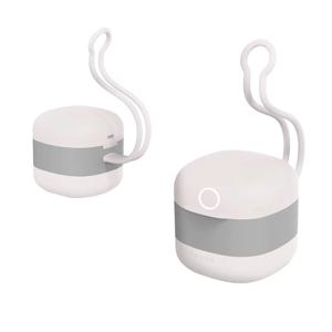 AiQUE 휴대용 젖꼭지 소독 여행용 충전식 젖꼭지 살균기 케이스(UV 라이트 포함) Teether Breast Pump