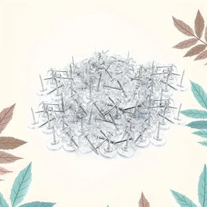 100개 강력 푸시핀, 플랫 푸시핀, 스틸 포인트, 게시판, 코르크보드, 지도, 사진, 서류용