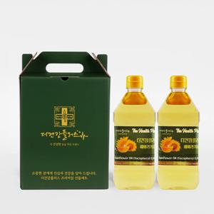 스페인 프리미엄 해바라기유 선물세트 더건강플러스