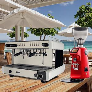 전문가용 다기능 110V 반자동 E61 2구 상업용 커피메이커 카푸치노 에스프레소 머신