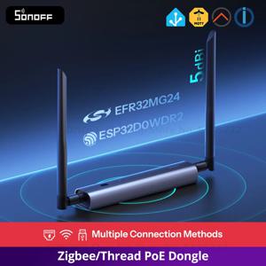 SONOFF Dongle-M Dongle Max Zigbee/Thread PoE 동글 고성능 칩셋 듀얼 안테나 이더넷, Wi-Fi, USB 연결 지원
