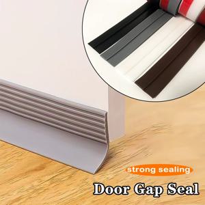 자체 접착식 문 하단 씰, 20/35mm 1M TPE 스트립 - 바람, 먼지, 물, 곤충 및 소음으로부터 완벽한 보호. 에너지 절약