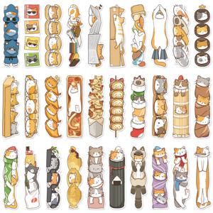 30개 고양이 외계인 책갈피 창의적인 휴대용 노트북 여행 졸업 학생 그래피티 문구 페이지 책갈피