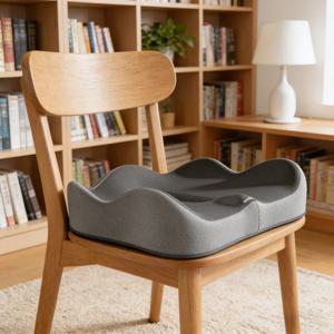 1개 지원 쿠션, 업그레이드된 사무실 앉기 보조기구, 학생용 쿠션, 통합형 좌석 쿠션, 사무실, 운전, 가정용으로 적합