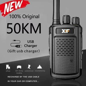 XF-888S 8W 5200mAh 워키 토키 양방향 라디오 UHF 400-470MHz 16CH 워키 토키 라디오 트랜시버 매치 Baofeng 라디오