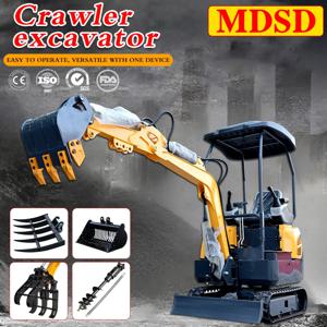 올터레인 3톤 미니 굴삭기 유압 마이크로 디거 부속품 포함 소형 굴삭기 건설 농장 관개 프로젝트용