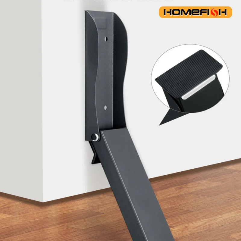 견고한 금속 안전 도어 차단기 - 충돌 방지 방풍 게이트 차단기 일상 사용을 위한 새로운 도어 갭 스토퍼