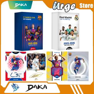 다카 메시 음바페 야말 축구 컬렉션 카드 2025-2026 레알 마드리드 바르셀로나 맨체스터 유벤투스 알레 밀라노 스타 선수 카드