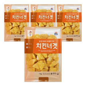 사조오양 치킨너겟 1kg 4개