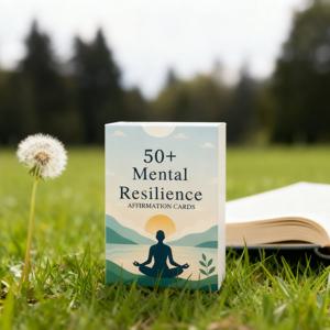 정서적 탄력성 강화, 스트레스 해소 및 정서적 건강 지원, 일상 동기 부여를 위한 긍정적인 격려 카드 50장