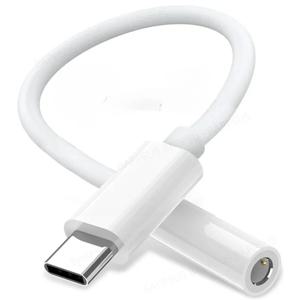 아이폰 17 16 15 플러스 프로 맥스 하이파이 USB 타입 C에서 3.5 잭 이어폰 어댑터 타입-C 3.5mm 오디오 케이블 컨버터