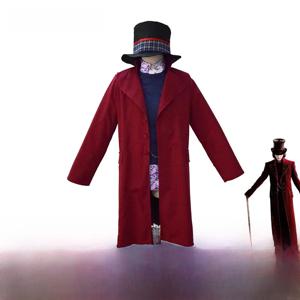 찰리와 초콜릿 공장 코스프레 의상 풀세트 할로윈 윌리 원카 코스프레 의상 여성 민족풍 무대 의상