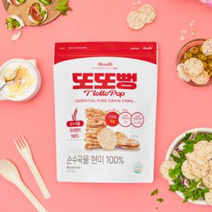 또또뻥 순수곡물 현미 95g x 3봉 국내산 100% 뻥튀기 쌀과자 무설탕 다이어트 건강간식